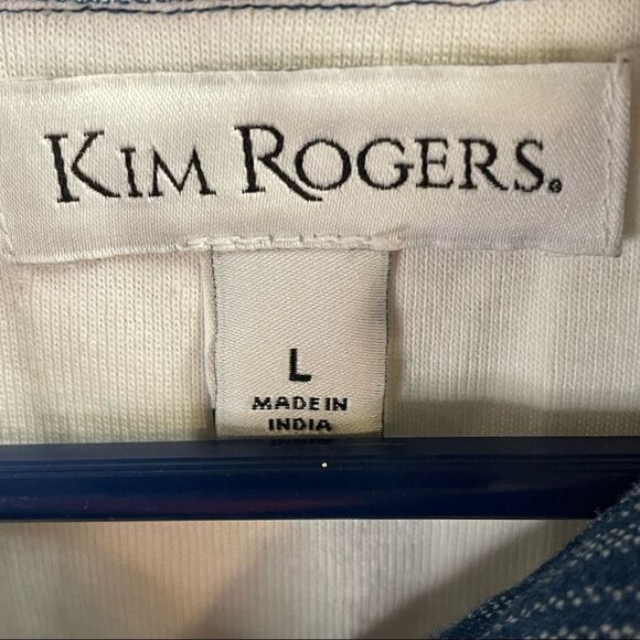 Kim Rogers Women's Long Sleeve Shirt  Size L - Picture 4 of 4